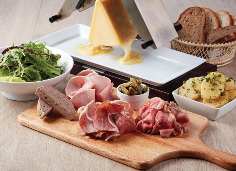 Get ready to party with a Raclette Party for 4 at $39++